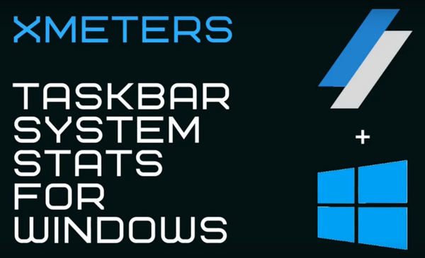 Watch: Xmeters — Taskbar System Stats for Windows